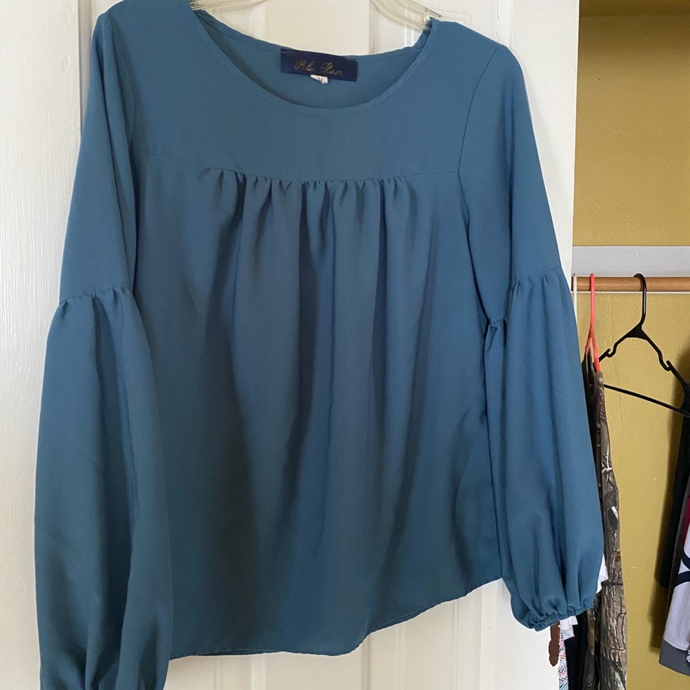 Blue office top